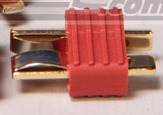 T-Connector (male) Nylon 606B, рельефный корпус (11981)